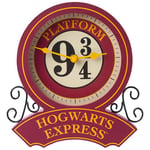 Harry Potter Hogwarts Express Platform 9 3/4 Desk Clock