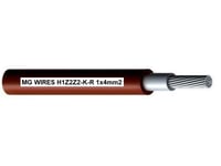 Photovoltaic Cable // Mg Wires // 1X4mm2, 0.6/1Kv Red H1z2z2-K-R-4Mm2 Rd, 100M Package