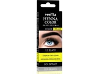 Venita Venita_Henna Color Professtional Cream Henna For Eyebrows 1.0 Black 30G