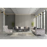 Azura Home Design - Ensemble canapé 3 places et fauteuil gladio