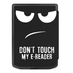 Pocketbook Verse Pro Fodral i Konstläder med Sleep-Wake Funktion - "Don't Touch My E-Reader"