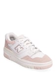 New Balance Bb550 Kids Bungee Lace Sport Sneakers Low-top Sneakers Pink New Balance