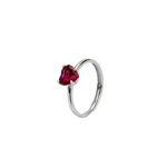 Bottega Boccadamo Ring Heart Silver