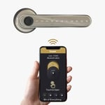 Simpled AF LeverLine Smart Lock, Fingerprint Keyless Security Entry Door Lock,