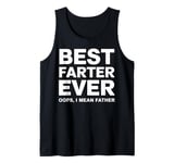 Father's Day Gift for Dad from Daughter Son Wife Funny Dad Tank Top