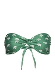 Monogram Bikini Top Green Adidas Performance