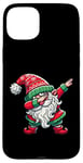 iPhone 15 Plus Dabbing Gnome Santa Hat Dab Pose Funny Christmas Case