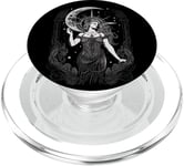 Moon Tarot Card Graphic for Men Women Boys Girls PopSockets PopGrip for MagSafe