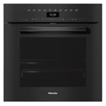 Miele H 7464 BP Vitroline Obsidian Black Pyrolytic Oven