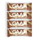 4 X Gaam Protein Bar 55 G Hazelnut &amp; Nougat