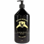 Beard Monkey Hair & Body Oud Saffron 1000 ml