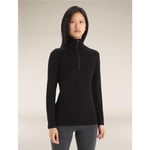 Icebreaker W 260 Tech LS Half Zip Black