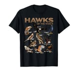 Hawks Animals of the World Educational Birds of Prey Birder T-Shirt