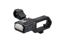 Panasonic VW-HU1E-K Camcorder Handle with Two XLR Connectors, LED Video Light, Easy to Use, Black