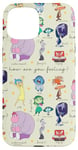 Coque pour iPhone 15 Disney Pixar Inside Out 2 Textbook Of Emotions Cute Logo