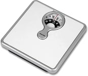 Salter Doctor Style Mechanical Bathroom Scales, White And Black
