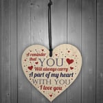 LOVE YOU Sign Special Valentines Gift For Him Her Husband Wife Anniversary Card