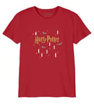 Harry Potter BOHAPOMTS155 T-Shirt, Rouge, 6 Ans Garçon