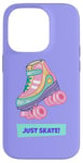 iPhone 14 Pro Roller Skate Classic 90s 80s Retro Kitsch Pastel Quad Skates Case