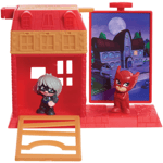 PJ Masks Owlette & Luna  Night Time Micros Trap & Escape Playset Hasbro New