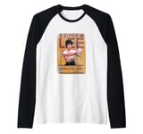 Bruce Lee Jeet Kune Do Distressed Poster Ad Raglan Baseball Tee