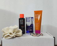 Nip+Fab Retinol Booster, Tonic and Vitamin C Face Scrub Fix Xmas Gift Set RRP£57