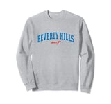 Beverly Hills Cop: Axel F Bold Blue Movie Title Logo Sweatshirt