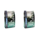 NUTRIVET - INNE Chien - Croquettes sans Céréales - Chien Adulte - Volaille - 80% d'ingrédients d'origine Animale - 3 kg (Lot de 2)