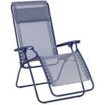 Fauteuil Relax Jardin - Chaise Longue Zéro Gravité - Rclip - Batyline® Iso - Bleu Indigo Lafuma Mobilier