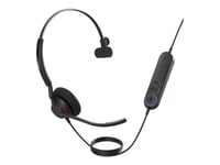 Jabra Engage 40 Mono - Micro-casque - sur-oreille - filaire - USB-C - isolation acoustique - Optimisé pour Microsoft Teams