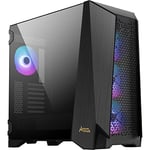 MSI MEG PROSPECT 700R Mid-Tower PC Case - E-ATX Capacity, IPS Touch Screen, Modular Side Panel, 4 x 140mm ARGB fans, Left/Right Swing Doors, 4 Dust Filters, Cable Routing, USB 3.2 Gen 2x2 Type-C