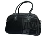 New Vintage NIKE GYM CLUB Bag Holdall BA4304 Black and Grey