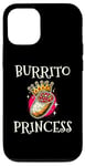 iPhone 12/12 Pro Burrito Princess Mexican Food Burritos Cinco De Mayo Case