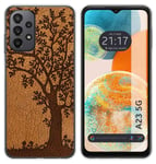 Housse En Silicone Pour Samsung Galaxy A23 5G Design Cuir 03 Dessins