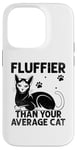 Coque pour iPhone 14 Pro Plus moelleux que votre chat moyen Meezer siamois