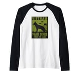 Vietnam War Dogs Raglan Baseball Tee