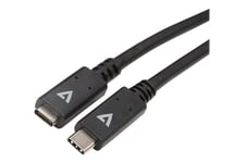 V7 - USB typ C-förlängningskabel - 24 pin USB-C till 24 pin USB-C - 2 m