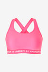 Under Armour - Sport-bh UA Crossback Mid Bra& - Rosa