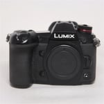 Panasonic Used Lumix G9 Mirrorless Camera Body Black