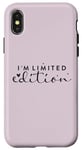 iPhone X/XS I am Limited Edition Positive Self-Esteem I am Unique Case