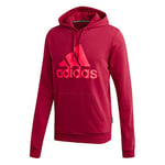 adidas Mh Bos Po Ft Men's Sweatshirt, mens, Hooded Sweat, FT8414, legred, M