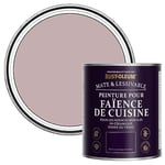 Rust-Oleum Peinture Rose Résistante à l'eau pour Faïence de Cuisine, Finition Mate - Lumière Tamisée 750ml