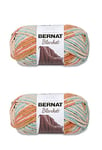 Bernat Blanket Sailor's Delight Yarn – Lot de 2 paquets de 300 g – Polyester – 6 super volumineux – 200 m – Tricot/Crochet