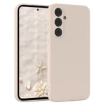 For Samsung Galaxy A35 Silicone Back Cover Protection Phone Case Taupe