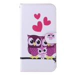 iPhone 11 Pro Max -lompakkokotelo - Owl Family Green