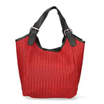 FELIPA Sac à Main, Hobo Femme, Rouge