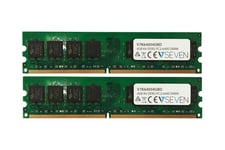 V7 - 4GB:2x2GB - DDR2 RAM - 800MHz - DIMM 240-pin - Icke ECC - CL6