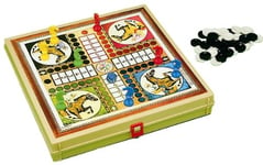 Dujardin – Coffret 8 jeux – Jeux de société – Jeu plateau – Retrouvez 8 jeux culte en 1 coffret – A jouer seul ou entre Amis – Jeux classiques – 2 à 4 joueurs – Dès 6 ans