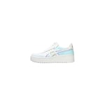 ASICS Women's Japan S PF Sneaker, White Aquamarine, 6 UK