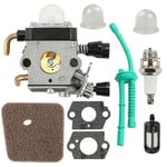 Kit de carburateur puissant pour Applicable Stihl Fs45 Fs46 Fs55 Fc55 Fs38 HS45 Fs74 Fs75 - Améliorez les performances de votre outil